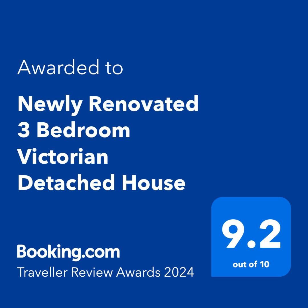 Newly Renovated 3 Bedroom Victorian Detached House 伯恩茅斯 外观 照片
